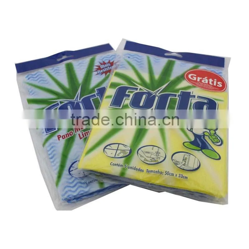 China manufacture OME bule spunlace nonwoven cleaning fabric
