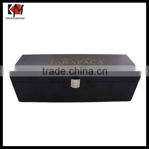 Customoized Cardboard Bottle Packaging Box Single Bottle Wine Box