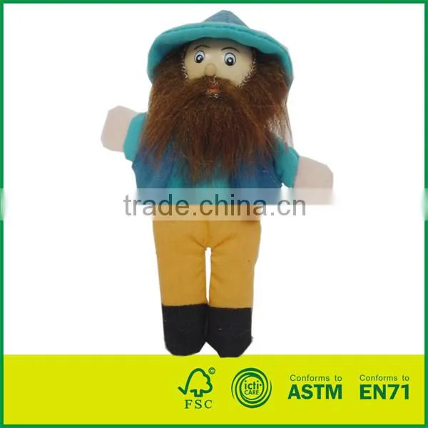 Kids Fabric Toy Wooden Doll