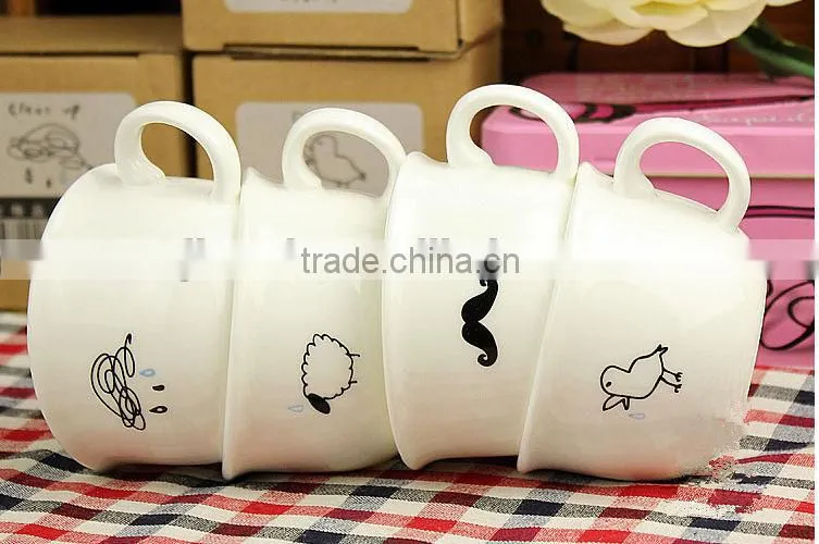 Hotsale beautiful design and workmanship ceramic tea cup in cheap price