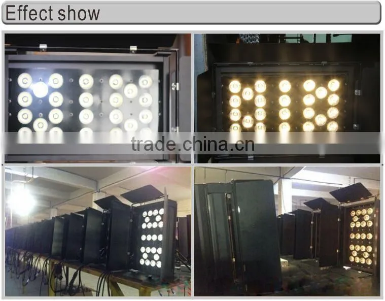 Large TV Show led surface light 24x5W led studio light led ground row light white or Amber theater light