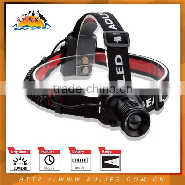 2015 Top Brand In China High Power Zoom Headlamp