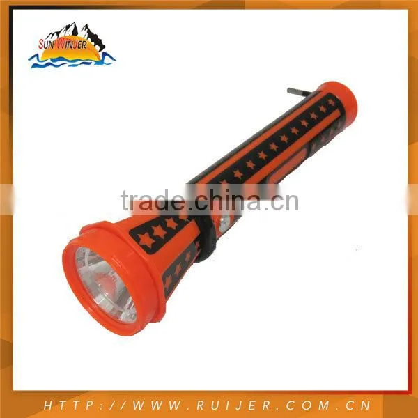 Rechargeable led Plastic Flashlight,flashlighttorch,rechargeable flashlight