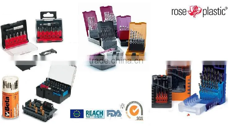 Manufacture PP display clear plastic box with logo German quality