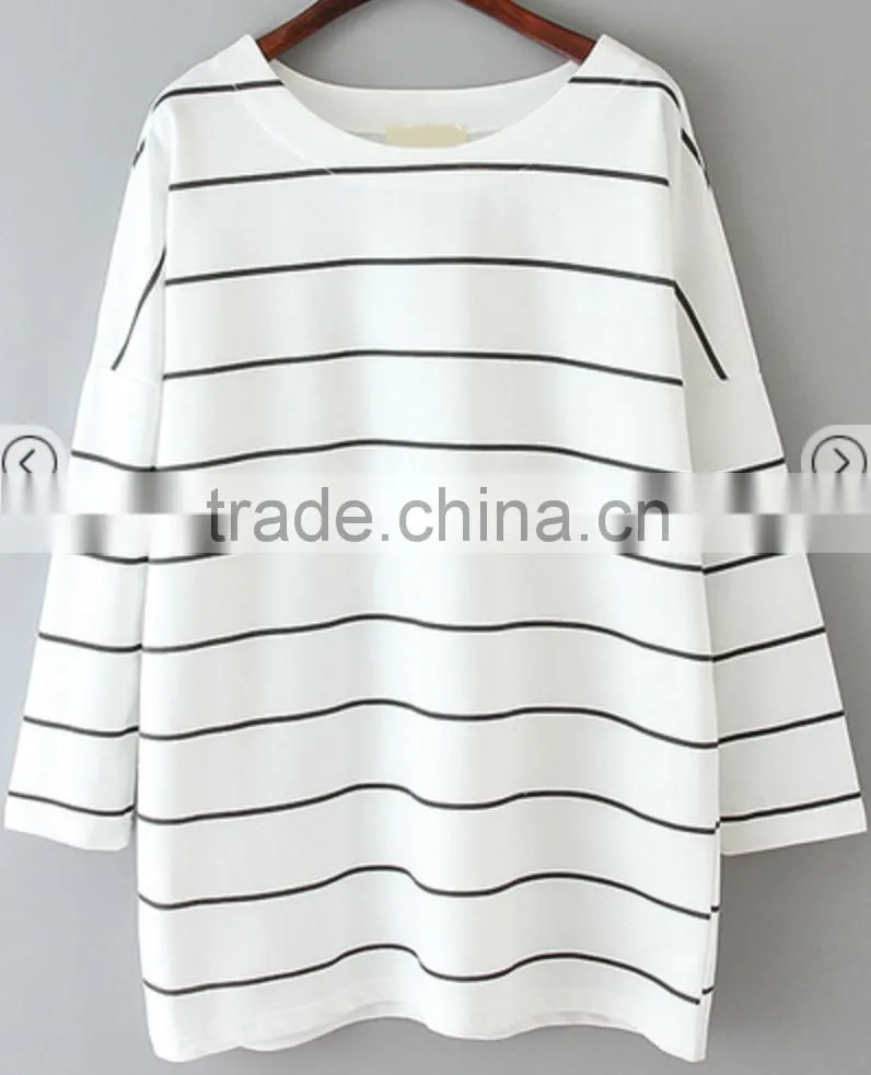 Printed Women's t shirt, t-shirt, woman polo shirt, cotton yarn dyed shirt grey fabric