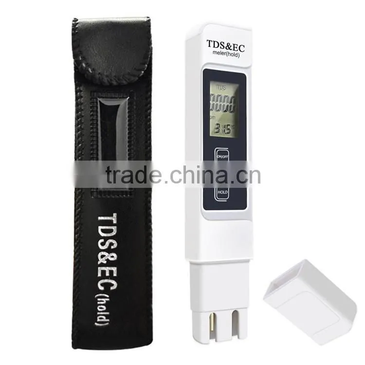 BONAJAY 3 in 1 Multifunctional Digital Portable TDS EC Temperature Meter