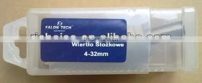 3PCS HSS Step Drill Bit Set
