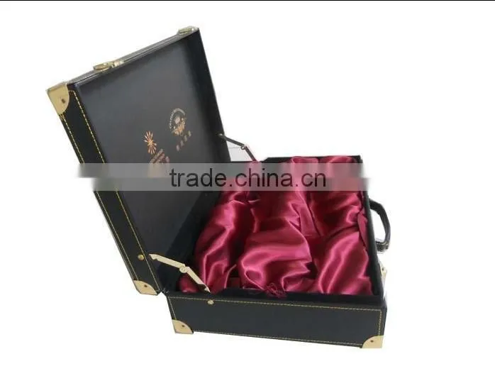 The royal high-grade leather wine box