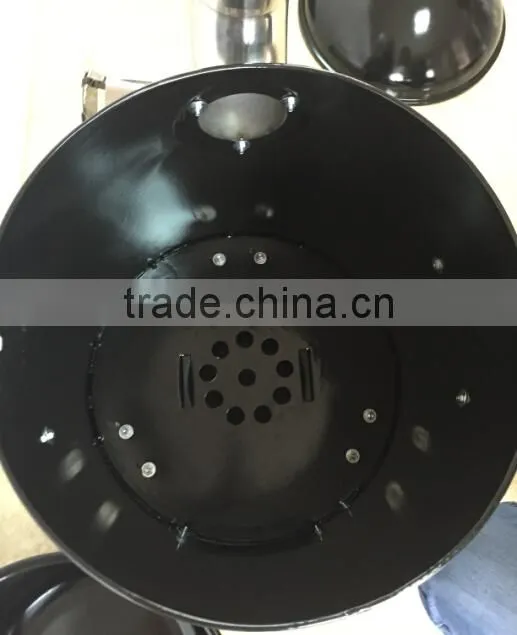 Hot sale multifunctional characoal bbq grill smoker grill with chimney