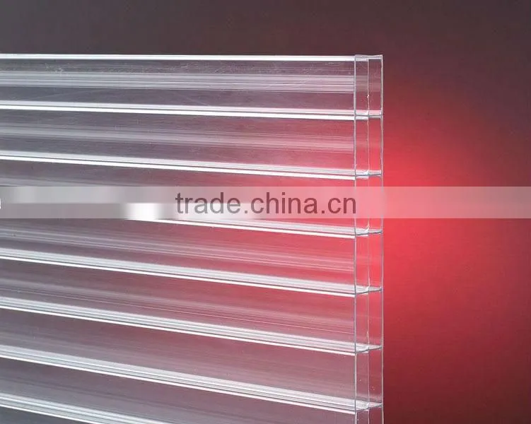 JIASIDA 10mm polycarbonate hollow sheet,10mm polycarbonate sheet,polycarbonate hollow sheet