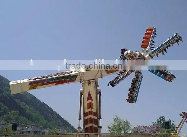 2016 Amusement park game factory thrilling rides speed windmill for sale