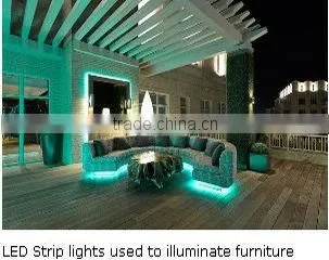christmas rope light waterproof smd 5050 60 Leds/meter DC 12V