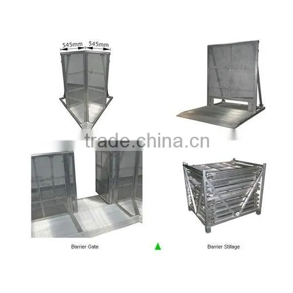 Sell like hot cakes suitable for concert folding barrier