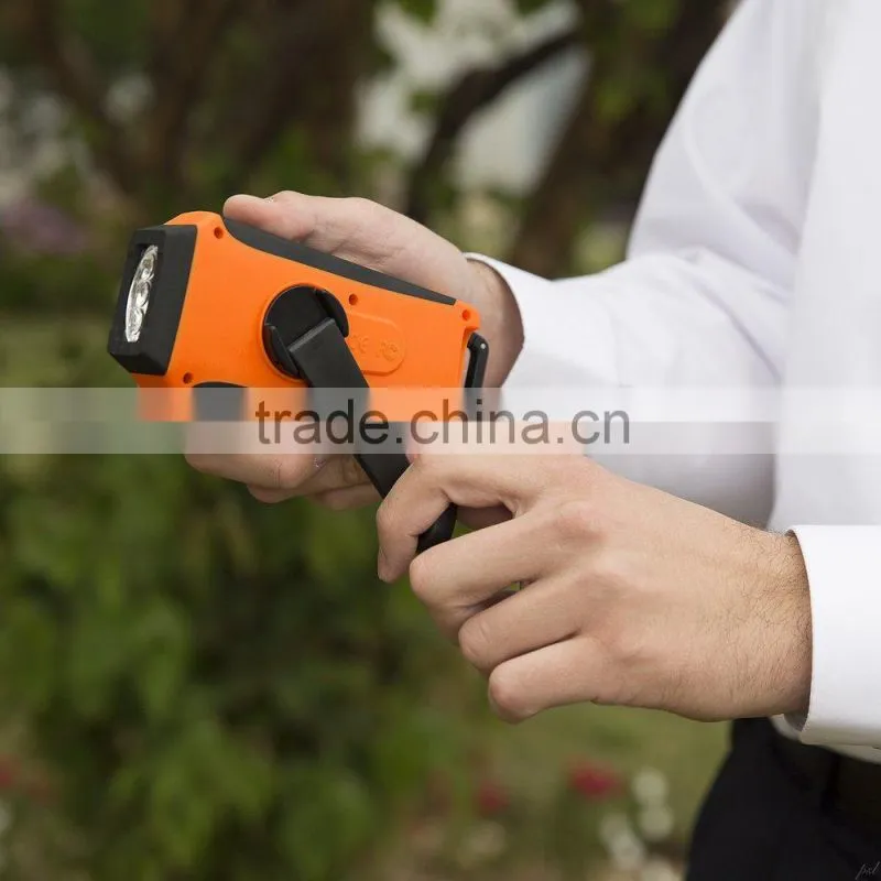 waterproof dynamo rechargeable flashlight radio led flashlights