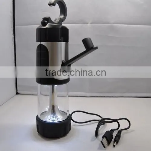 large solar lanterns for hiking with hand cranking
