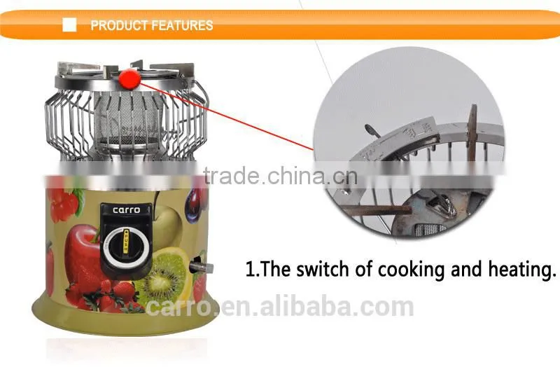 High quality aluminum mini portable outdoor gas heater