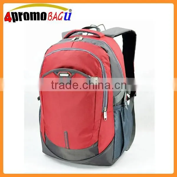 Big capacity 100% polyester backpack laptop men college outdoor 2016