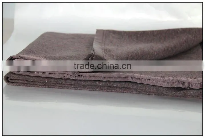 100% WOOL blanket.