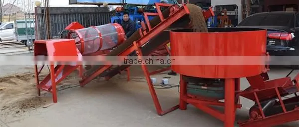 ZY2-10 semi automatic machine for making interlocking blocks in kenya