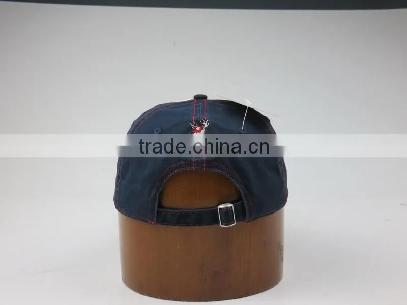 Washed cap with embroidery, bold thread washed cap, high quanlity cap