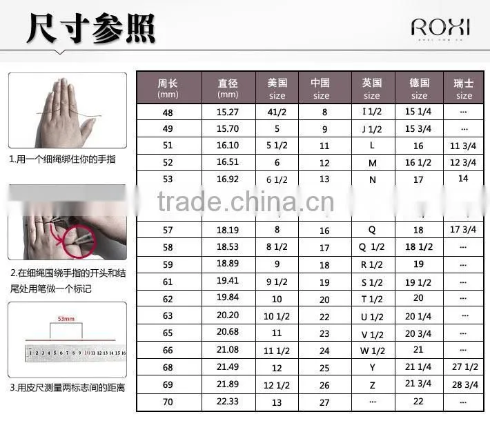 HY Womens fashion jewelry stunning and bling ring Cubic Zirconia Rings