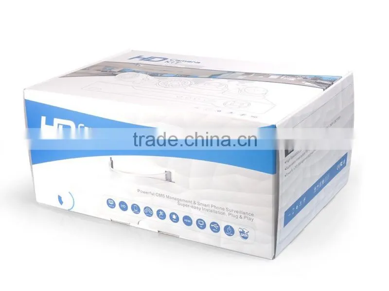 Private OEM 4CH AHD 960P 1.3MP cctv camera system AHD DVR H.264
