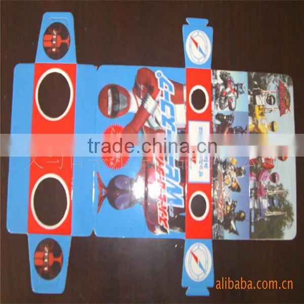 promotional convenient folding paper folding binoculars telescopes pocket binoculars