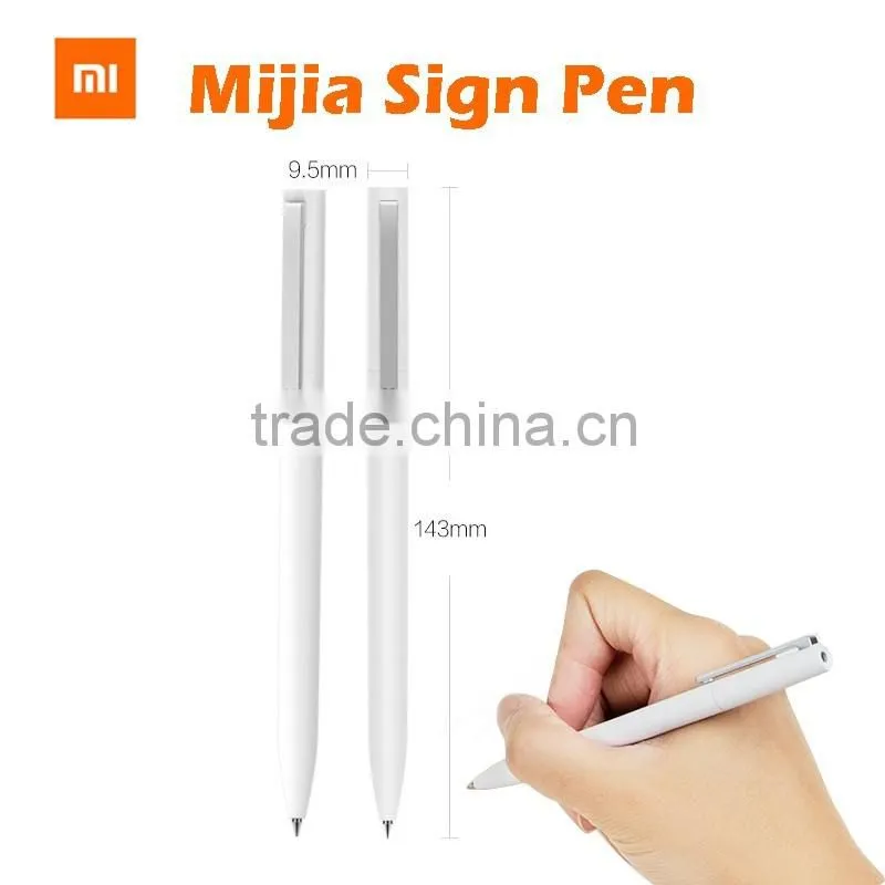 Original Xiaomi Mijia Sign Pen 9.5mm Durable Signing Pen Premec Smooth Switzerland Refill MiKuni Japan Ink