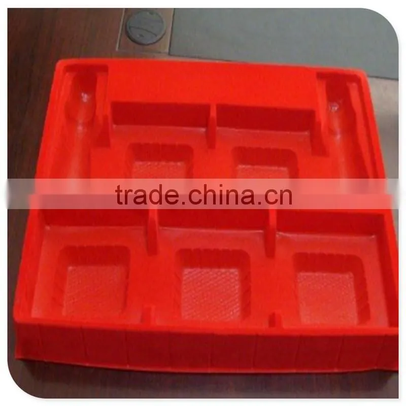 High quality clear blister tray,vacuum formed plastic tray