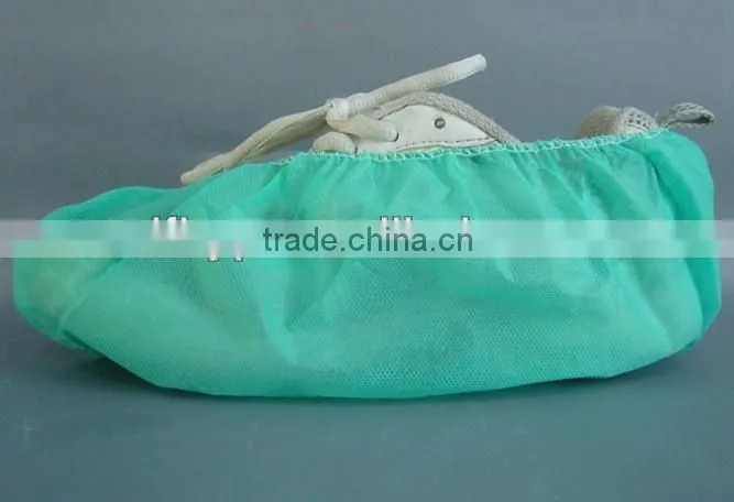 blue indoor disposable shoe cover