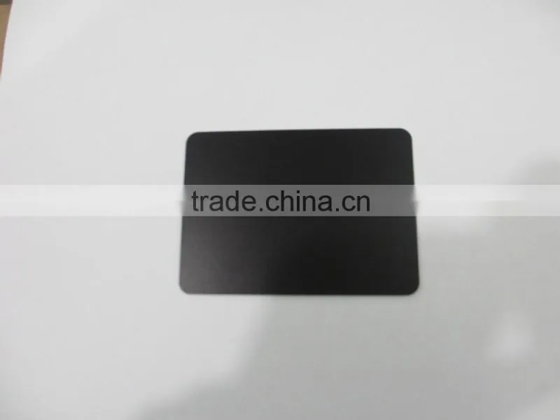 Hot!! Stainless steel or aluminum anodizing matt black metal business card