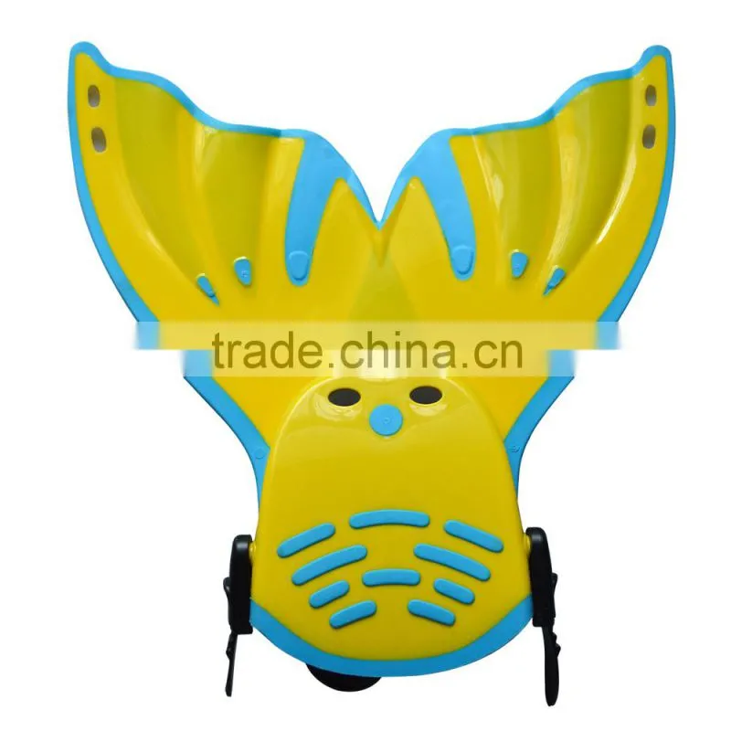 Monofins swimming fins for kids in pool , mermaid fins for kids F-108
