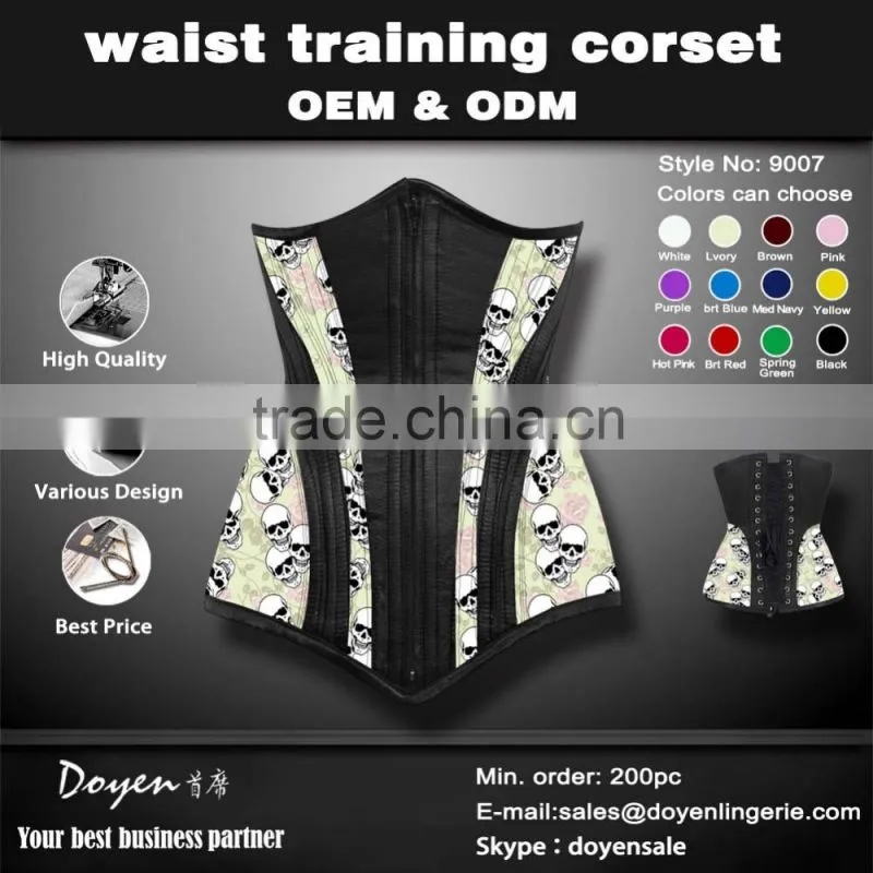 Guangzhou corset manufacturer waist slimming corset weight loss corset
