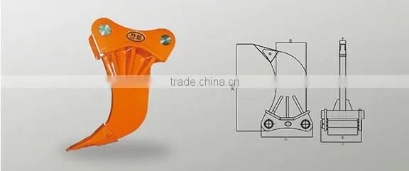 ripper for 12-15 ton excavator