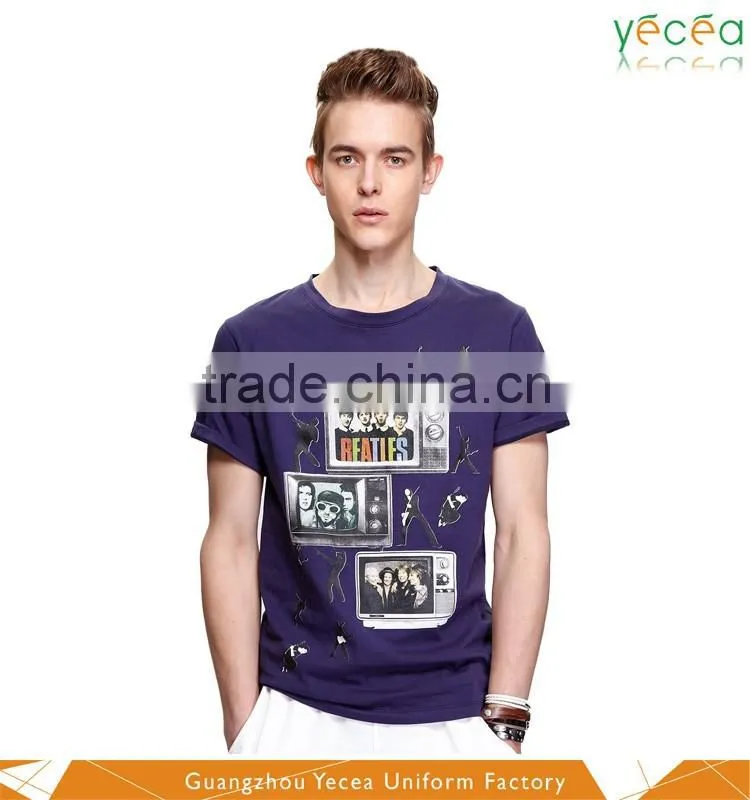 Custom fashion print t-shirt