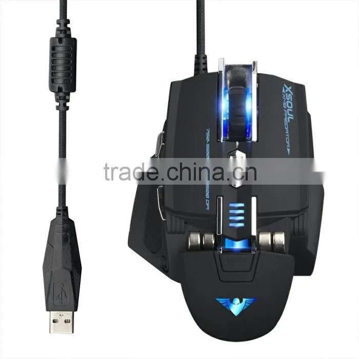 2016 latest DIY cover freely change 7d optical gaming mouse