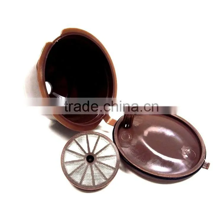 Eco-friendly reusable dolce gusto coffee capsule