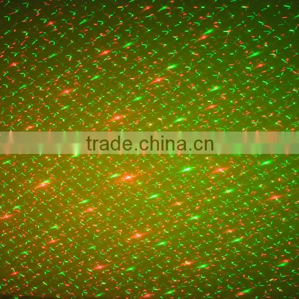 100mW RG 4 Gobos Mini Twinkling Laser Light
