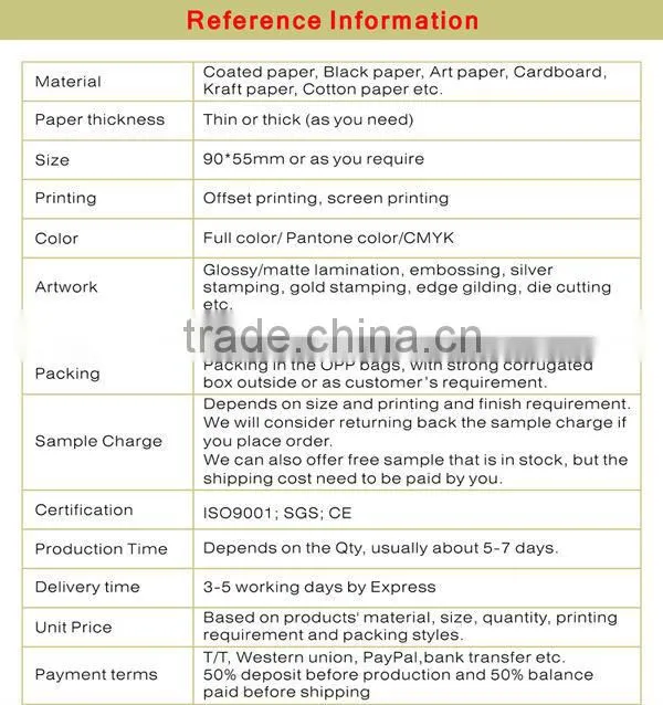 Top grade branded wedding invitation card guangzhou