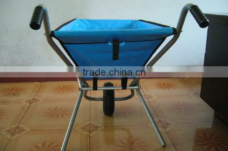 factory price foldable steel frame wheel barrow