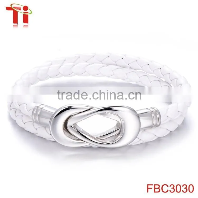 Handmade leather bracelet designs, cheap leather bracelets white leather bracelet
