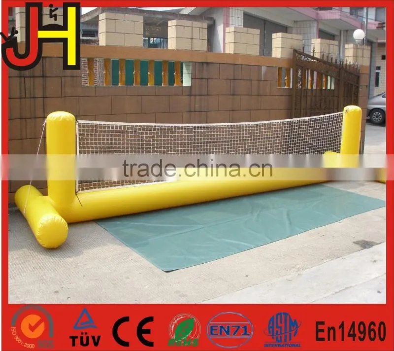 Hot selling inflatable pool volleyball net, swimming pool inflatable volleyball net game