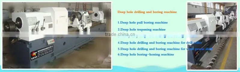 good performance hydraulic cylinder center hole boring machine
