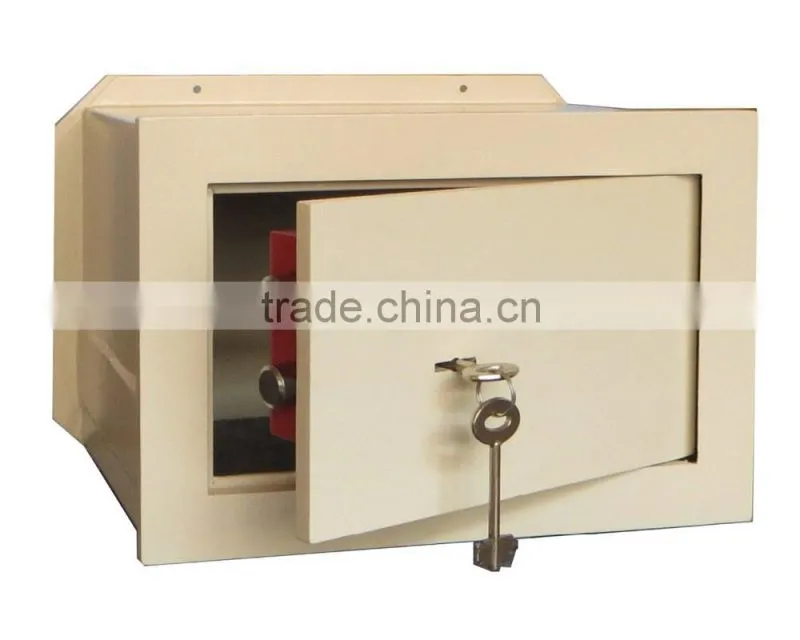 Jewelry boxes Wall mounted hidden safe box with double bitted key lock WS-2030