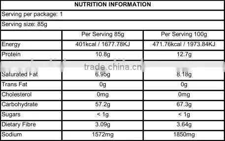 OEM Instant noodle in bag