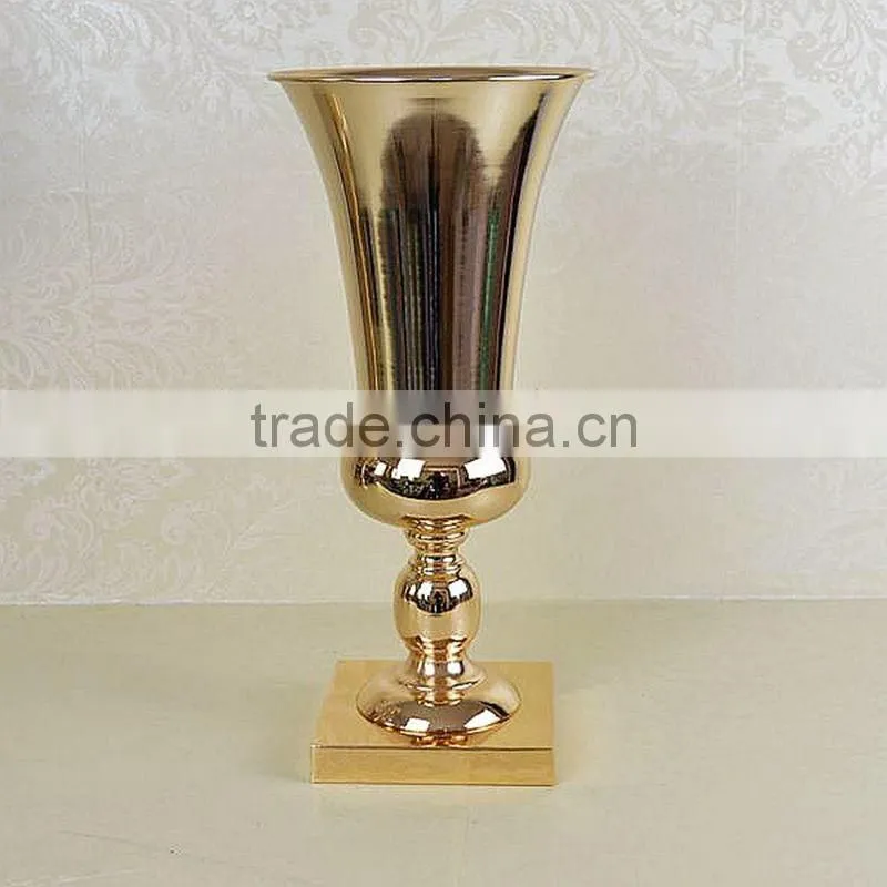LDJ534 gold wedding centerpiece stand