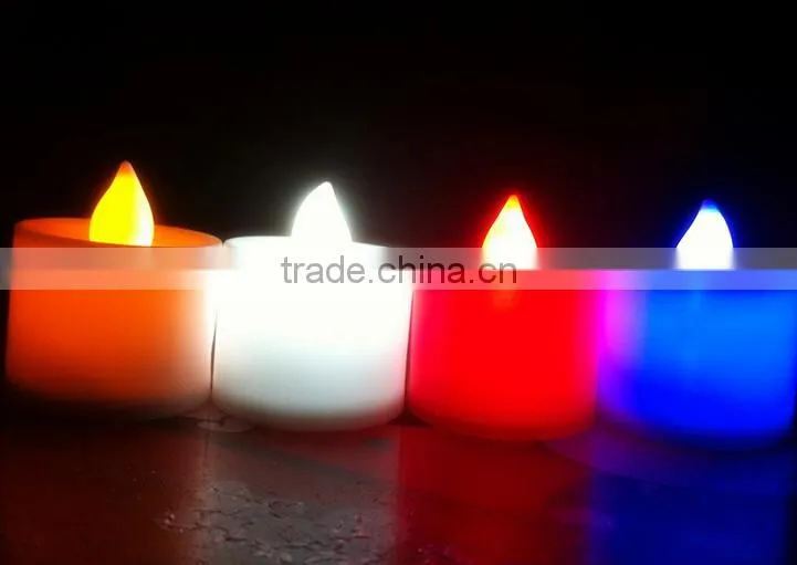 Mini decoration wax led candle flameless led candle