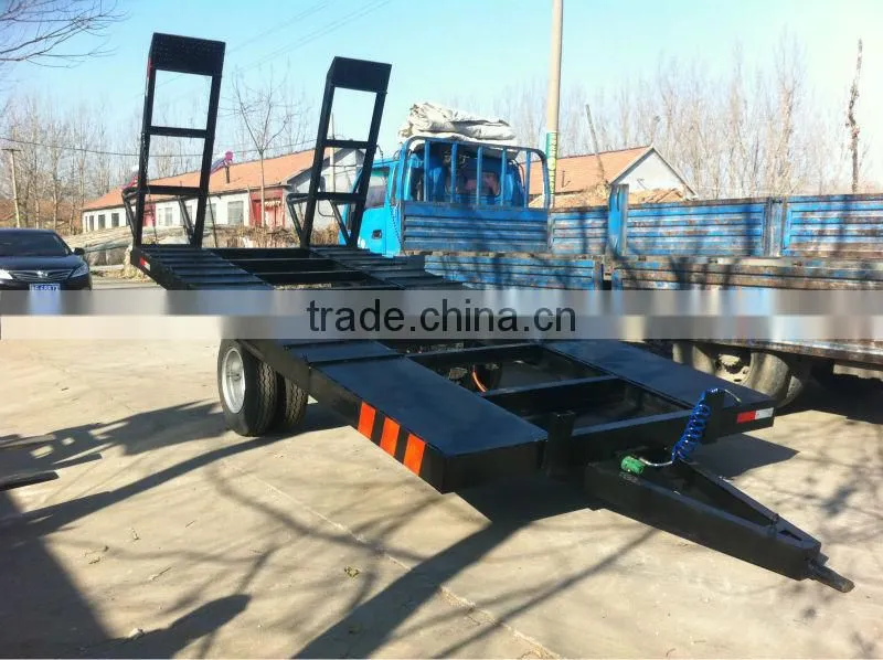 10 ton wheel excavator trailer