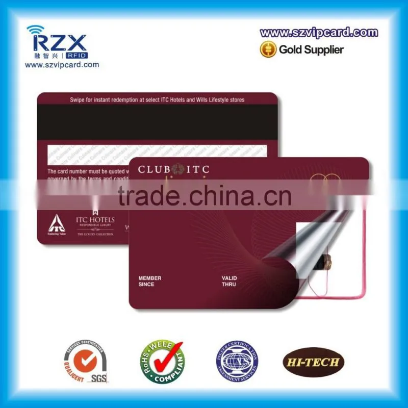 Hot design PVC proximity RFID card with hico magnetic stripe