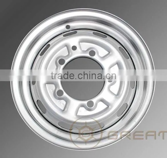 New automobile steel wheel 4x4 rims